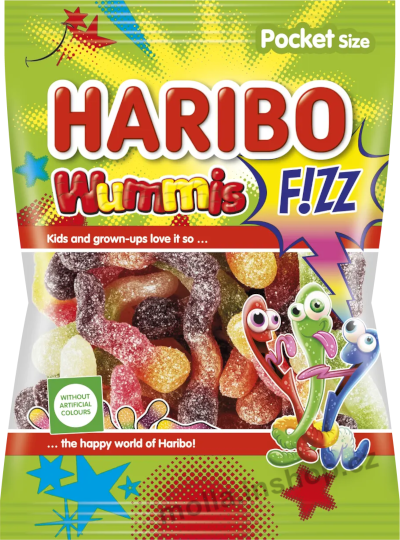 Wummis FIZZ 100g/24ks Haribo