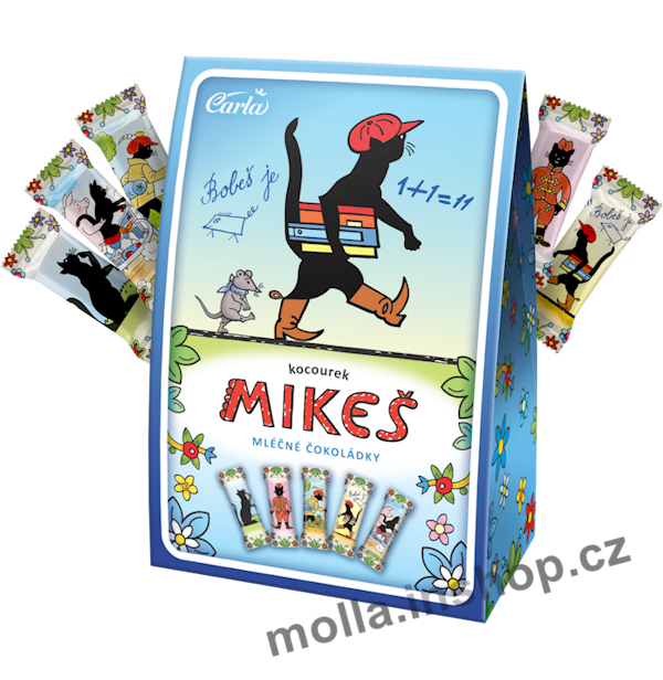 Carla MIKEŠ taštička 125g/10ks Neapolitánky 25x5g stříška