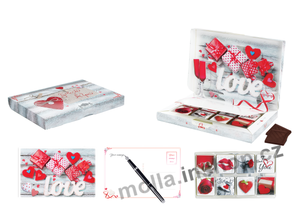 Carla Ty a Já krabička  80g/10ks  For You mléčná  6.12.25  Valentýn