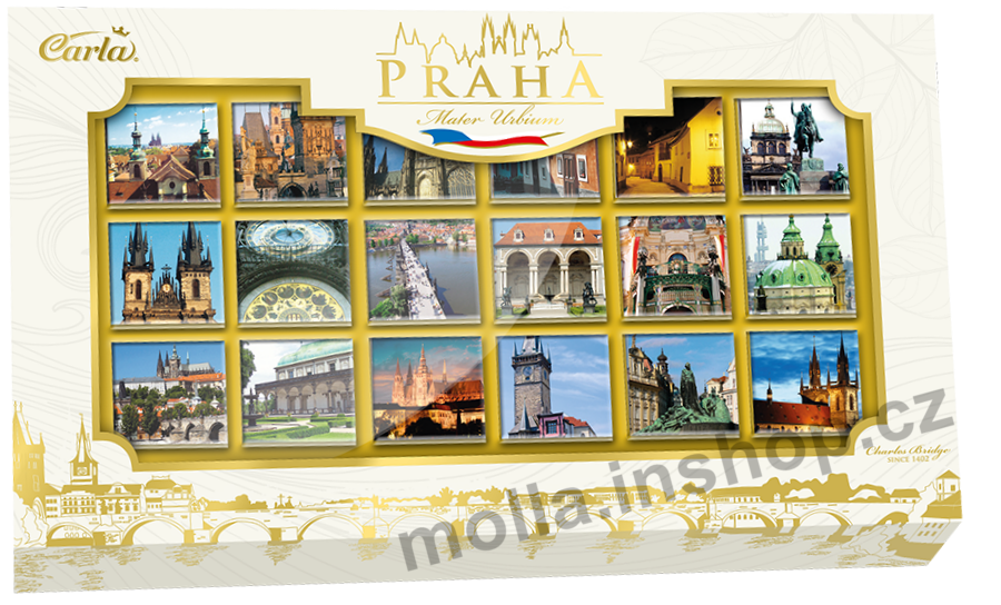 Carla Praha hořká 70% 90g/10ks VH322