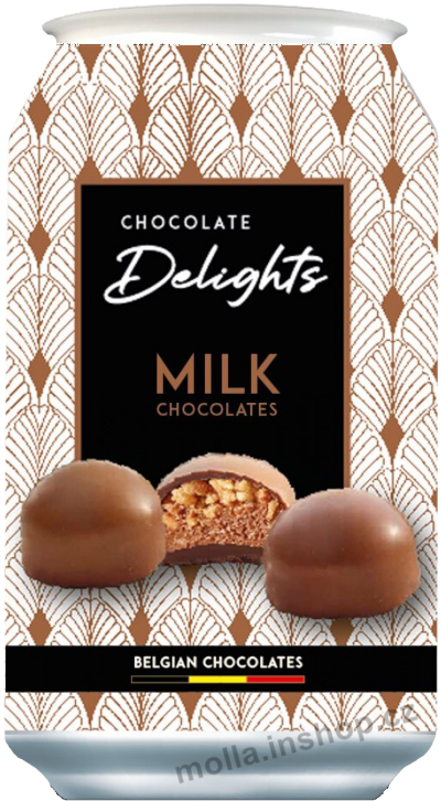 Delights Milk 65g/12ks plechovka dezert