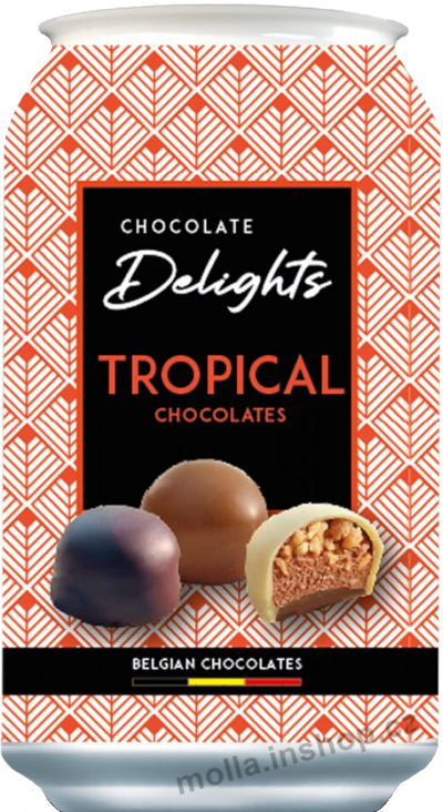 Delights Tropical 65g/12ks plechovka dezert