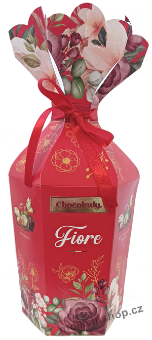 Fiore Nociolla červená 130g/15ks   Chocolady