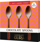 Guru Lžičky slaný karamel 54g/18ks čokoládové