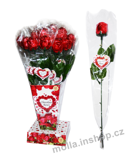 Chocolate Rose 18g/18ks růže