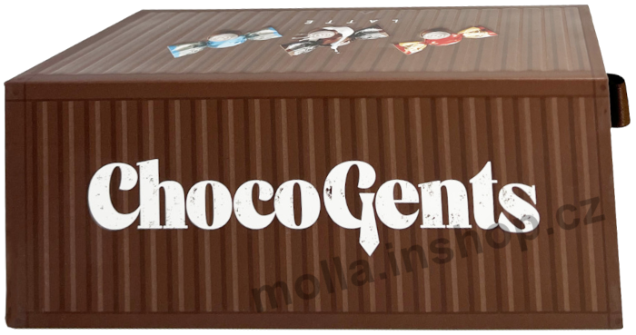 ChocoGents Kontejner 130g/15ks Italské pralinky  Kontajner