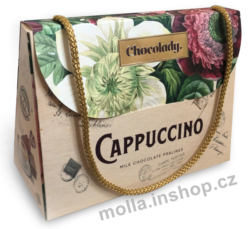Chocolady Cappuccino 170g/12ks kabelka dezert