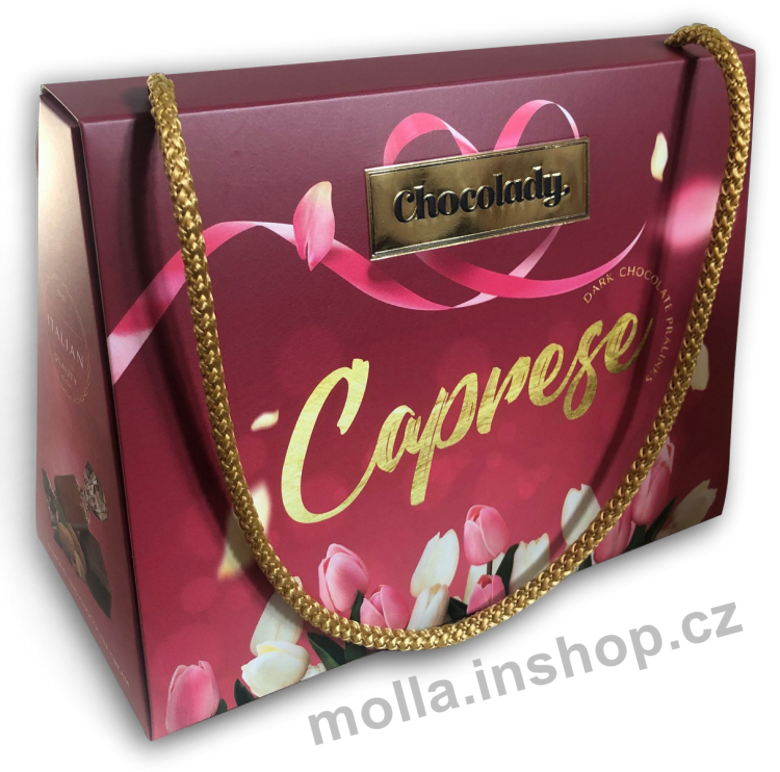 Chocolady Caprese 170g/12ks kabelka dezert