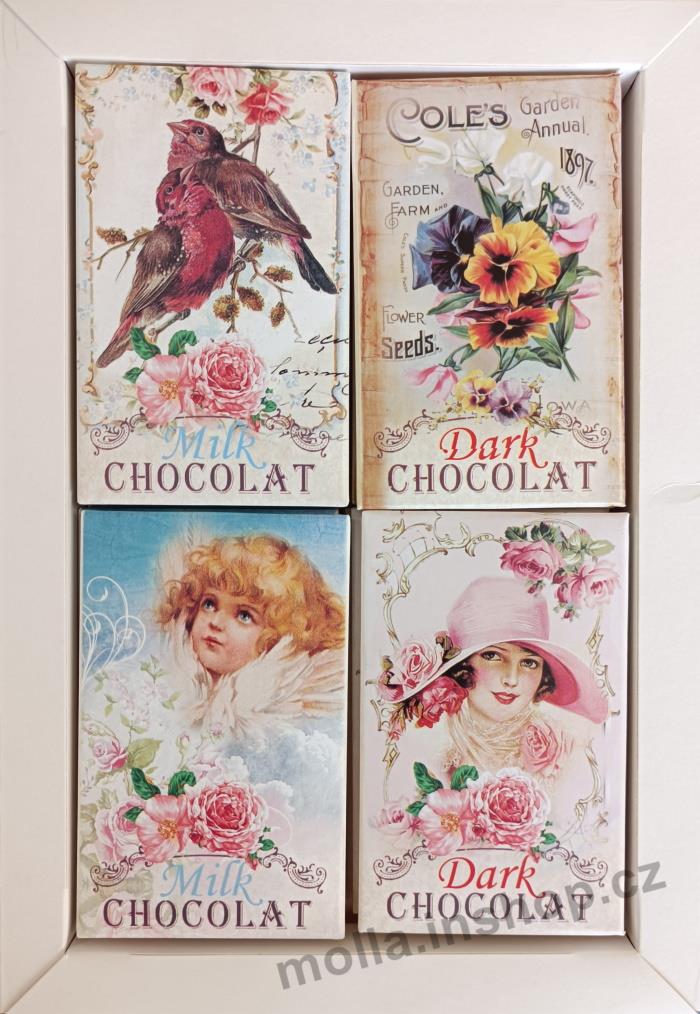 MASHA display Dárková čokoláda 20gx16ks/1bal  /kazeta,kolekce/