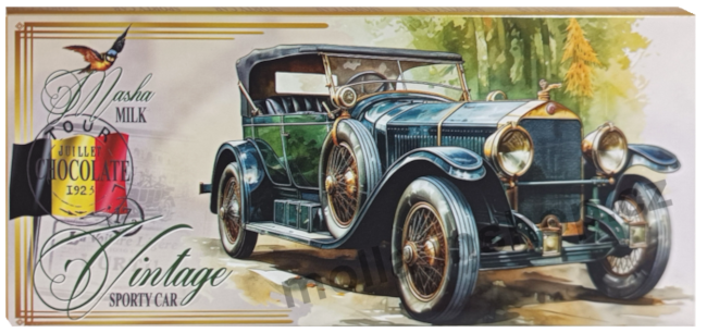 Masha Retro auta 100g/24ks čokoláda HČ+MČ