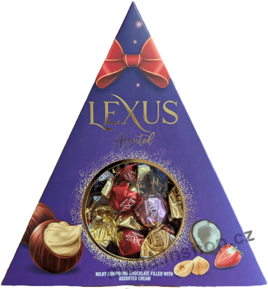 Lexus Triangl Mix náplní 120g/18ks kakaové