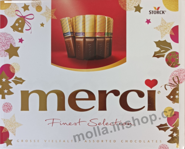Merci dezert 8dr-směs 250g/10ks   červená