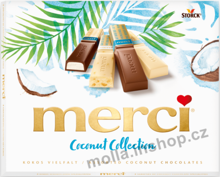 Merci dezert kokos 250g/48ks