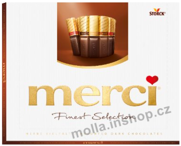 Merci dezert hořka 250g/10ks   hnědá