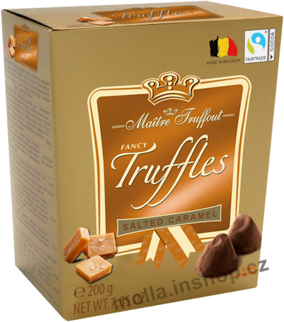 M.T.Truffel salted caramel 200g/15ks kufřík slaný karamel