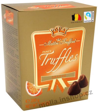 M.T.Truffel orange 200g/15ks kufřík pomeranč