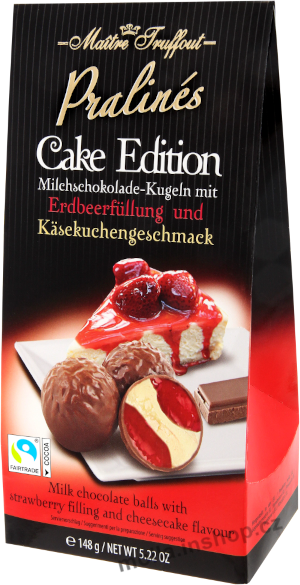 M.T. jahoda 148g/6ks Cake Edition taštička