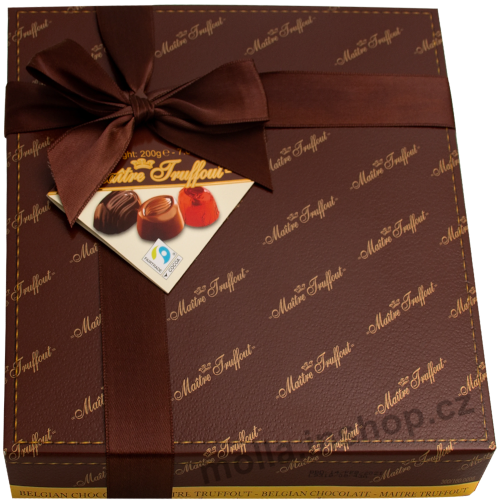 M.T. s mašlí hnědý 200g/12ks dezert belgické