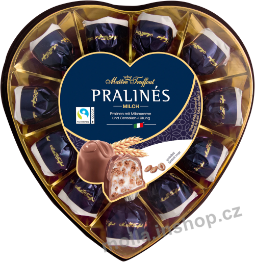 M.T. srdce mléko 165g/8ks dezert  plast