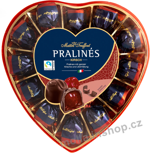 M.T. srdce višeň 140g/8ks dezert plast