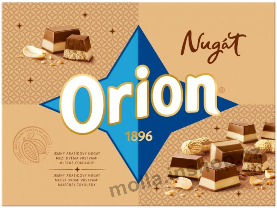 Nugátový dezert 166g/12ks ORION