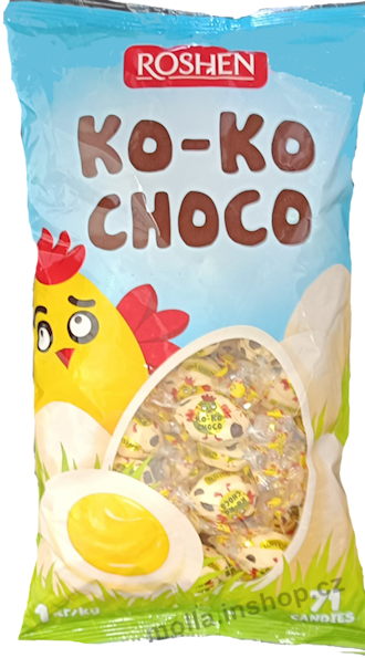 ROSHEN KO-KO CHOCO White 1kg/5ks  sáček 