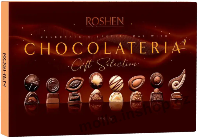 ROSHEN Chocolateria Assortment 194g/8ks