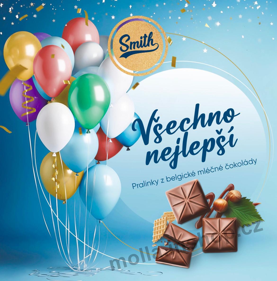 Smith Všechno nejlepší dezert 75g/12ks pralinky oř.krém