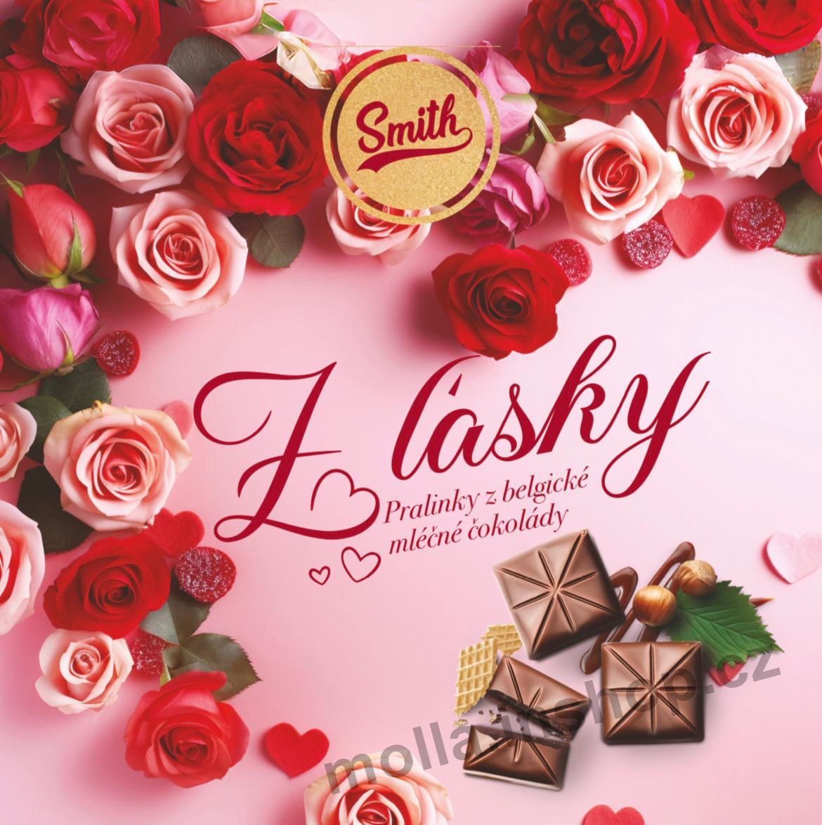Smith Z lásky dezert 75g/12ks pralinky oř.krém 31.12.25