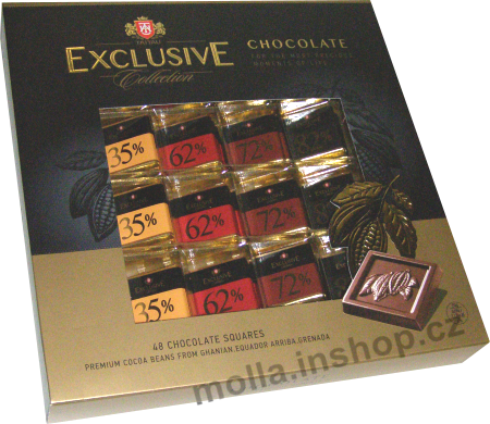 Taitau 240g/11ks kolekce Exclusive Mini čokoládky /48x5g/