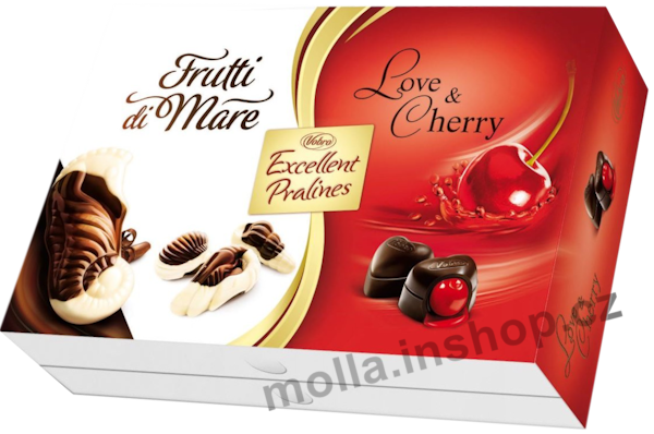 Vobro Excellent Pralines 338g/6ks - Love&Cherry / Frutti di Mare