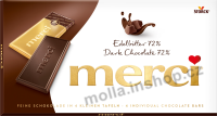 Merci Čokoláda Hořká 100g/15ks