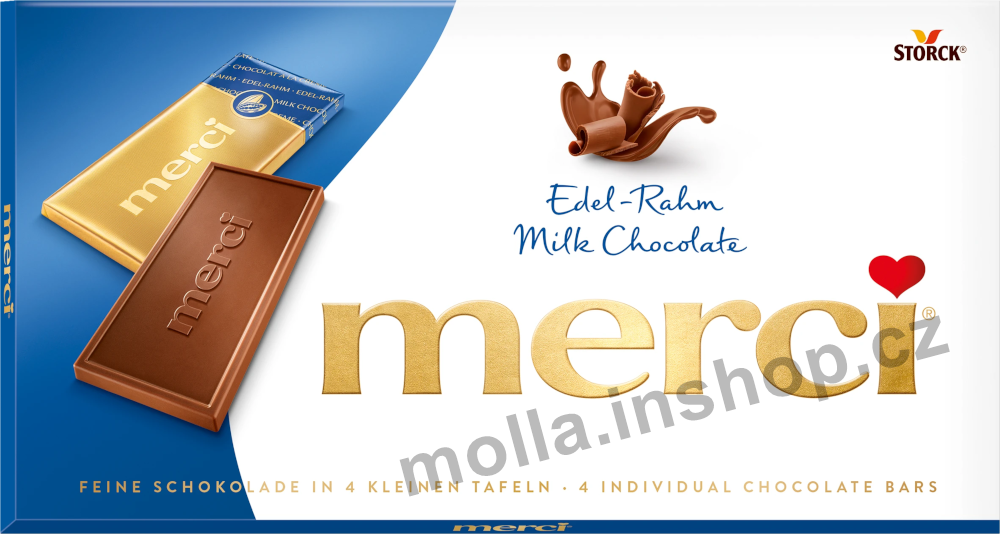 Merci Čokoláda mléčná 100g/15ks