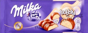 Milka Bubbly bílá 95g/15ks WHITE