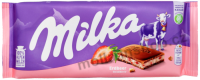 Milka Strawberry 100g/22ks Jahoda