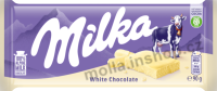 Milka bílá 90g/24ks White