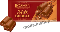 Roshen Bubble mléčná čokoláda 80g/20ks