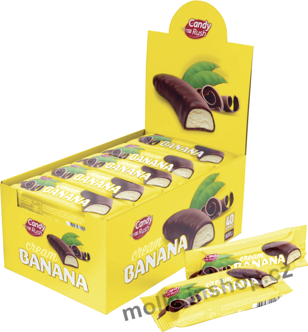 Banana cream 20g/30ks Candy Rush