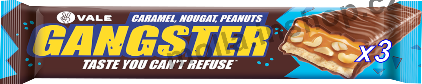 Gangster karamel 100g/20ks tyčinka