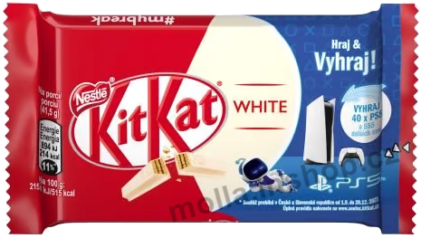 Kit Kat 4 Bílý tyčinky 41,5g/24ks ORION