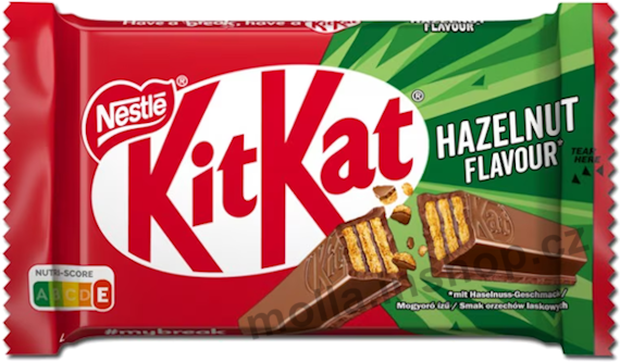 Kit Kat 4 Oříšek tyčinky 41,5g/24ks ORION