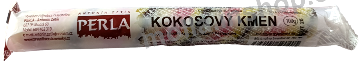 Kokosový kmen 100g/20ks ZETÍK/PERLA přirozeně bezlepkový 