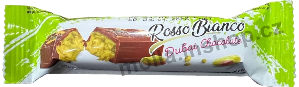 Rosso Bianco Dubai čoko 35g/24ks