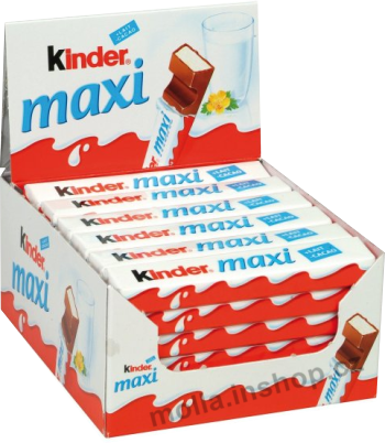 Kinder čokoláda maxi T1   21g/36ks