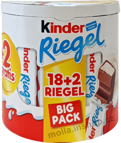 Kinder čok. maxi 21g/18ks Riegel