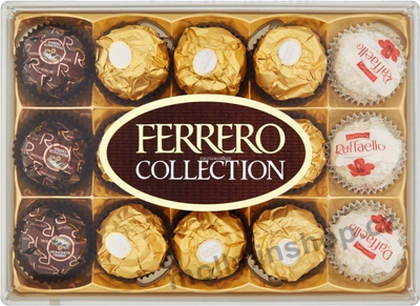 FERRERO Collection T15 172g/6ks dezert plast