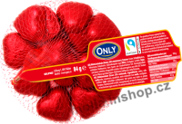 Čokoládová srdíčka 84g/26ks síťka M.T.