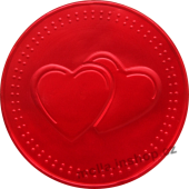Medaile Srdce červené 21,5g/36ks ONLY