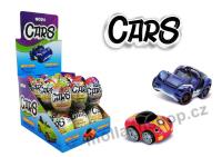 Vejce Nova Cars 25g/24ks pochoutka kluk