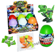 VEJCE DIY Dinosaur 10g/6ks plast Stavebnice Dinosaura Surprise 